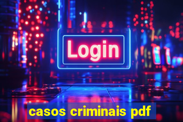 casos criminais pdf